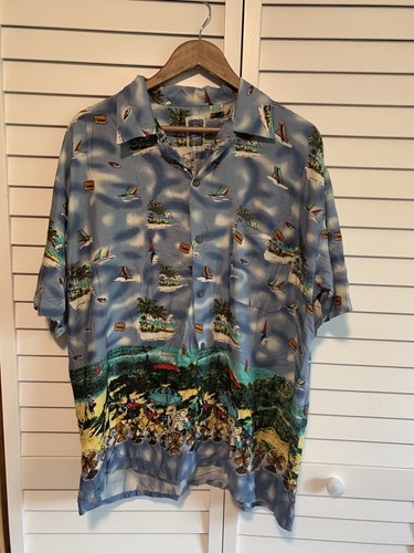 Vtg ocean current hawaiian - ocean,