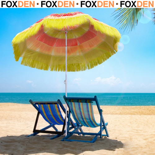 Hawaiian parasol sun shelter - hawaiian,