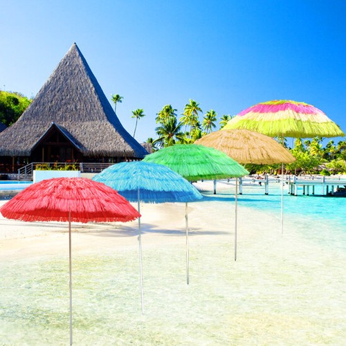 Hawaiian parasol beach garden - hawaiian,