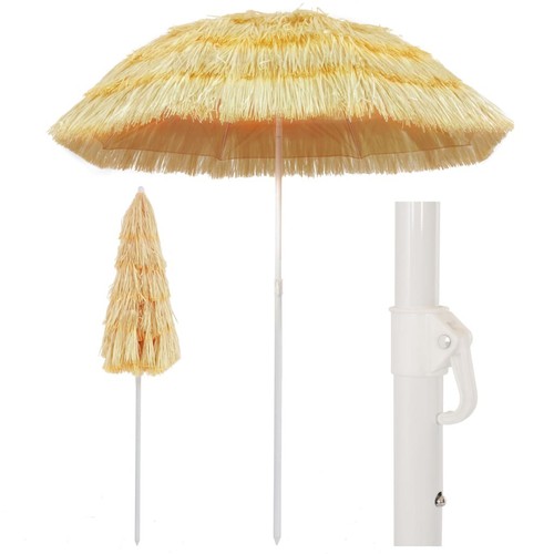 Beach parasol natural hawaii - natural,