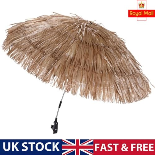 Hawaiian style beach umbrella - hawaiian,