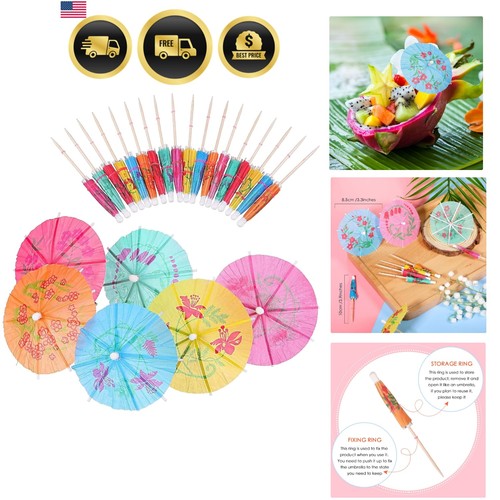 Drink umbrellas cocktail picks - umbrellas,
