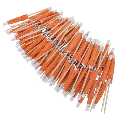 100pcs paper mini umbrella - ,