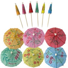 Mini Umbrella Cocktail Sticks